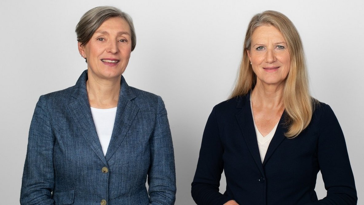 DWBO-Vorstand: Direktorin Dr. Ursula Schoen (links) und Vorständin Andrea Asch