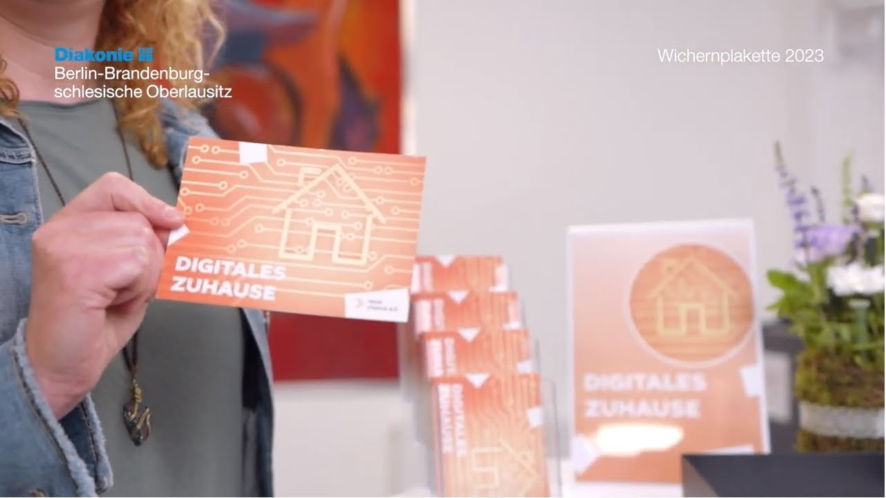 Wichernplakette 2023: Neue Chance Berlin e.V. für das Projekt „Digitales Zuhause“