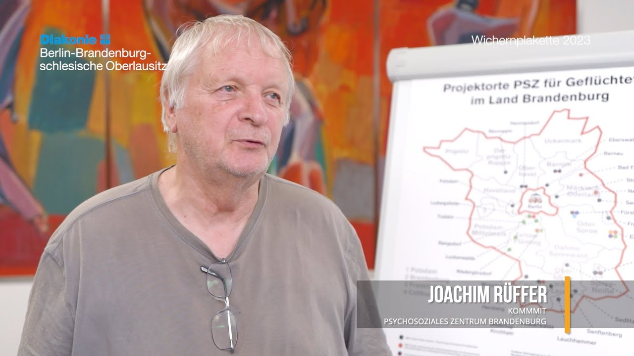Wichernplakette 2023: KommMit e.V. für das Psychosoziale Zentrum für Flüchtlinge in Brandenburg