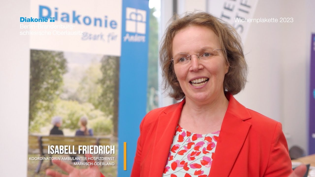 Wichernplakette 2023: Ambulanter Hospiz und Palliativdienst Märkisch Oderland