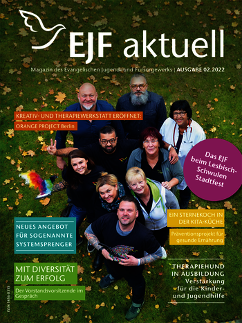 Umschlag des Magazins "EJF aktuell"